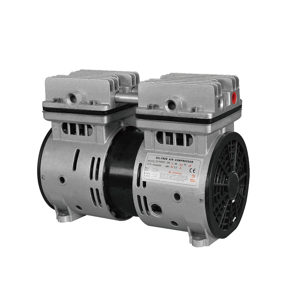 
Портативный воздушный компрессор OLF400 D, поршневой безмасляный вакуумный насос без масла, сухой вакуумный насос 