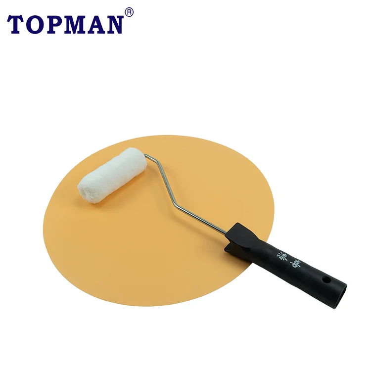 4 inch Jumbo Mini Paint Roller for Ultra-Smooth Finish Painting with Emulsion and Satin Paints on Walls Ceilings Wood and Metal