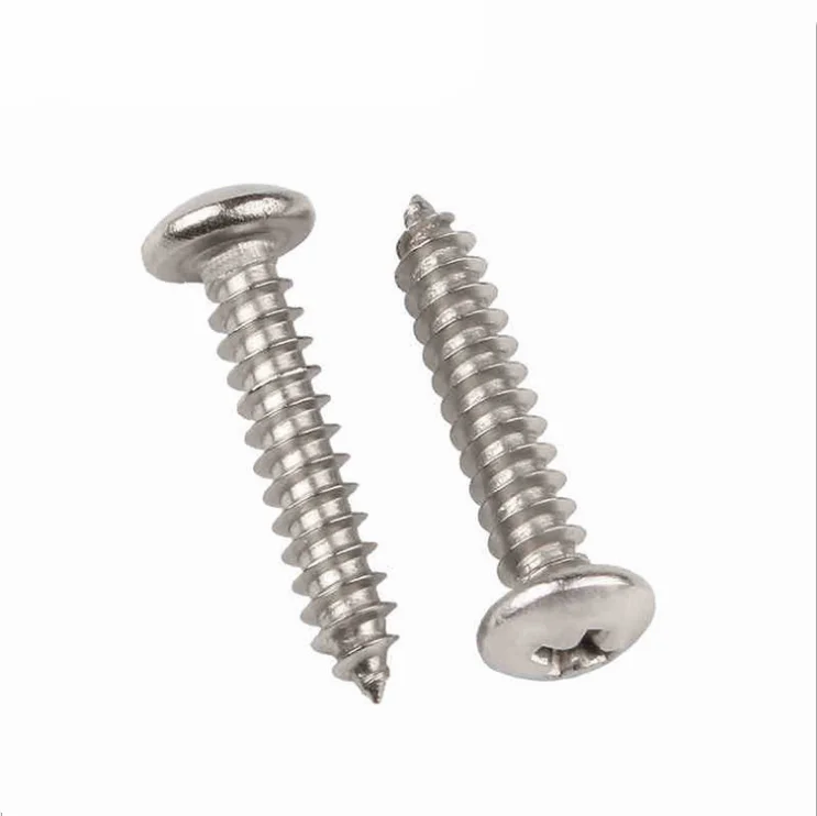 Custom Manufacturer Stainless Steel Metal Thread M2 M3 M4 M5 M6 Self Tapping Fasteners Self-Tapping Screws