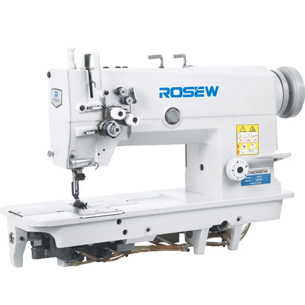  ROSEW GC842 прямой привод Двойная игла Lockstitch промышленная швейная машина с небольшим