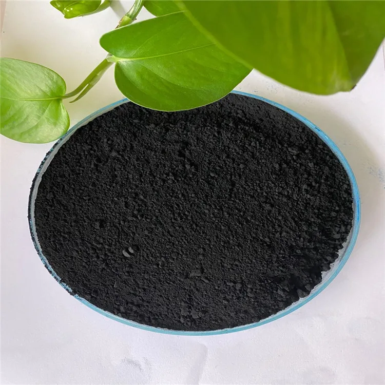 Iron oxide pigment ceramic glaze floor tile with iron oxide black powder paint coating plastic sheet