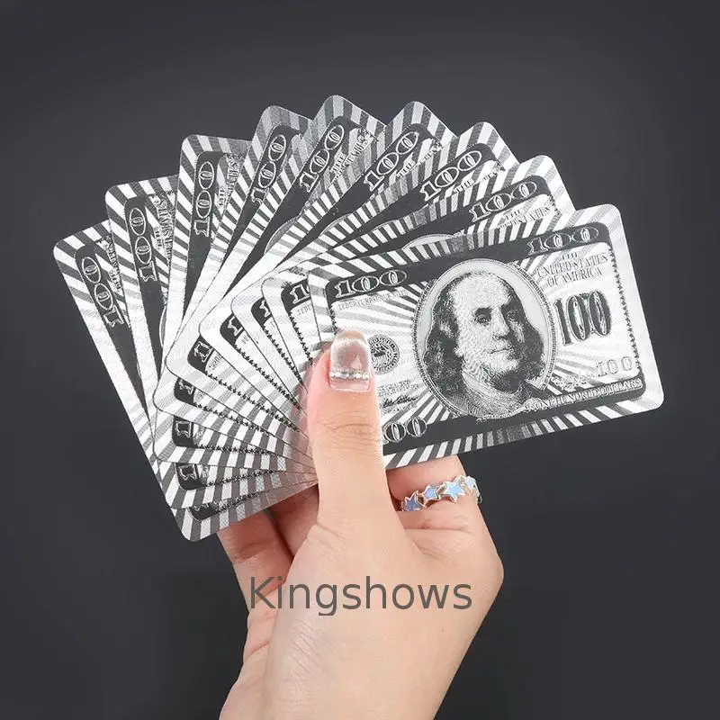 OEM Factory Poker Double Deck Plastic Coated Playing Cards Game