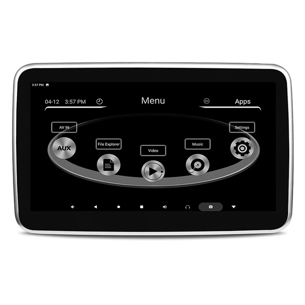 10.1 Inch HD Screen Android 10.0 BT Baby Tablet Rear Seat Entertainment WiFi FM TV Car Headrest Monitor