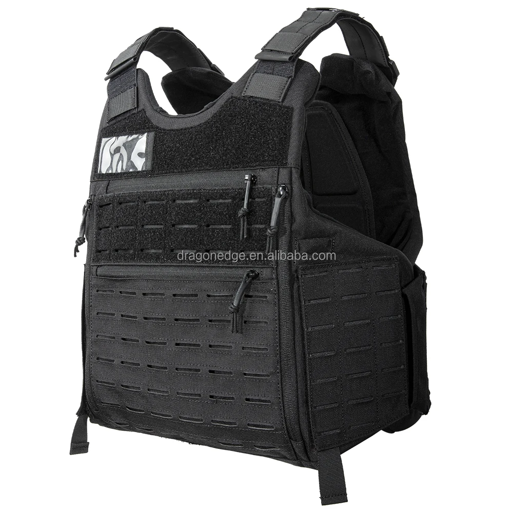 SPARK TAC Laser Cut Velcro outdoor safety defense equipment personal  Protective Training Tactical Vest