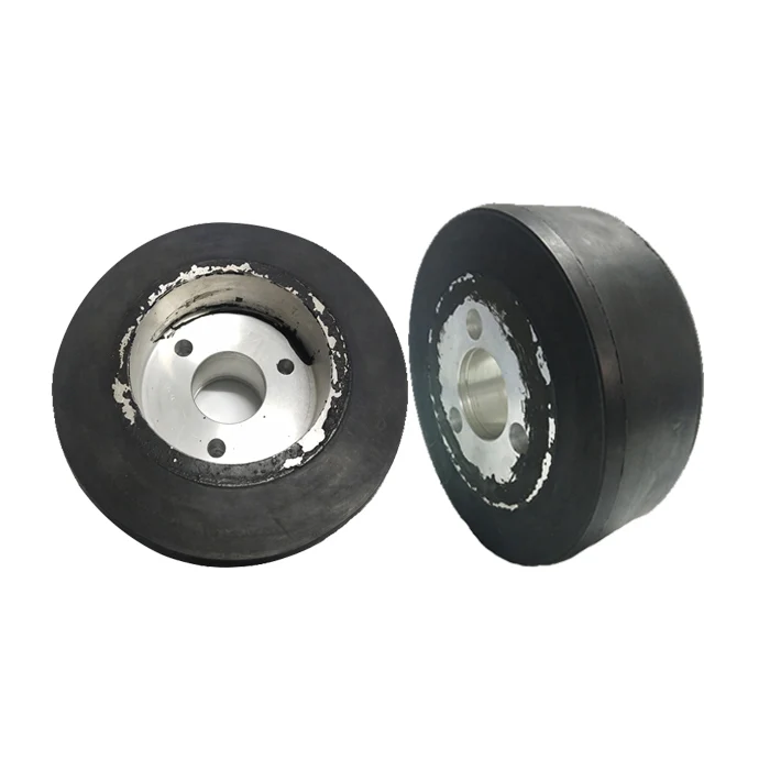 Custom Rubber Bearing Roller Manufacturer Polyurethane Rubber Coated Roller