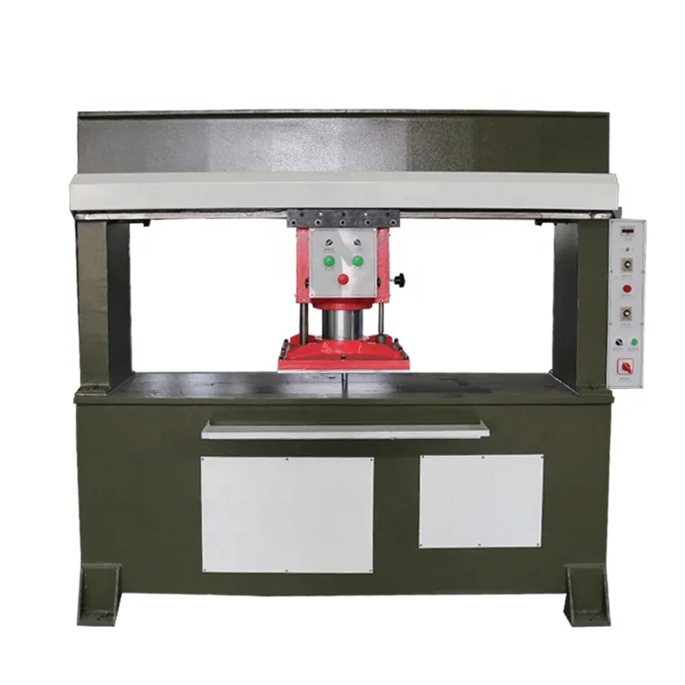 
Hydraulic traveling head cutting press shoe making machines 