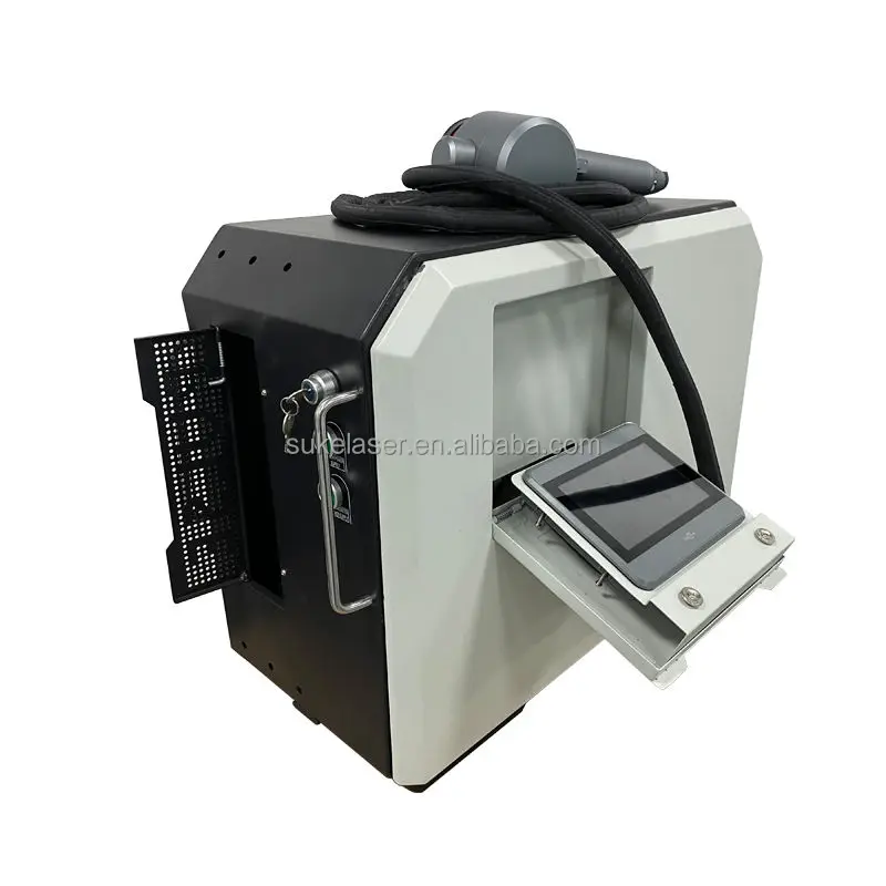 Laser Cleaning Machine for Metal 100w 200w 500w Portable Rust Remover and Sand Blaster Efficient Rust Removal Competitive Price