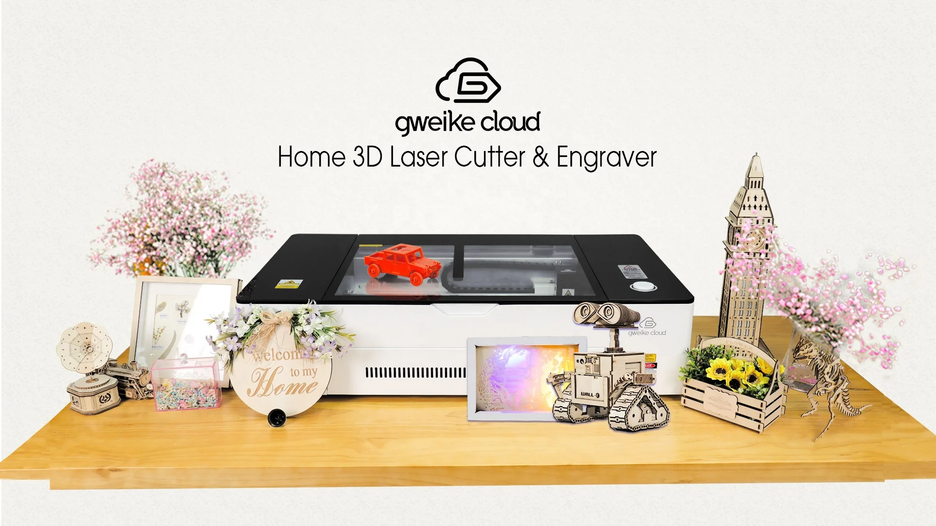 Xtools DIY wood acrylic 50W 40W 3D laser cutter printer desktop engraving machine small laser engraving machine