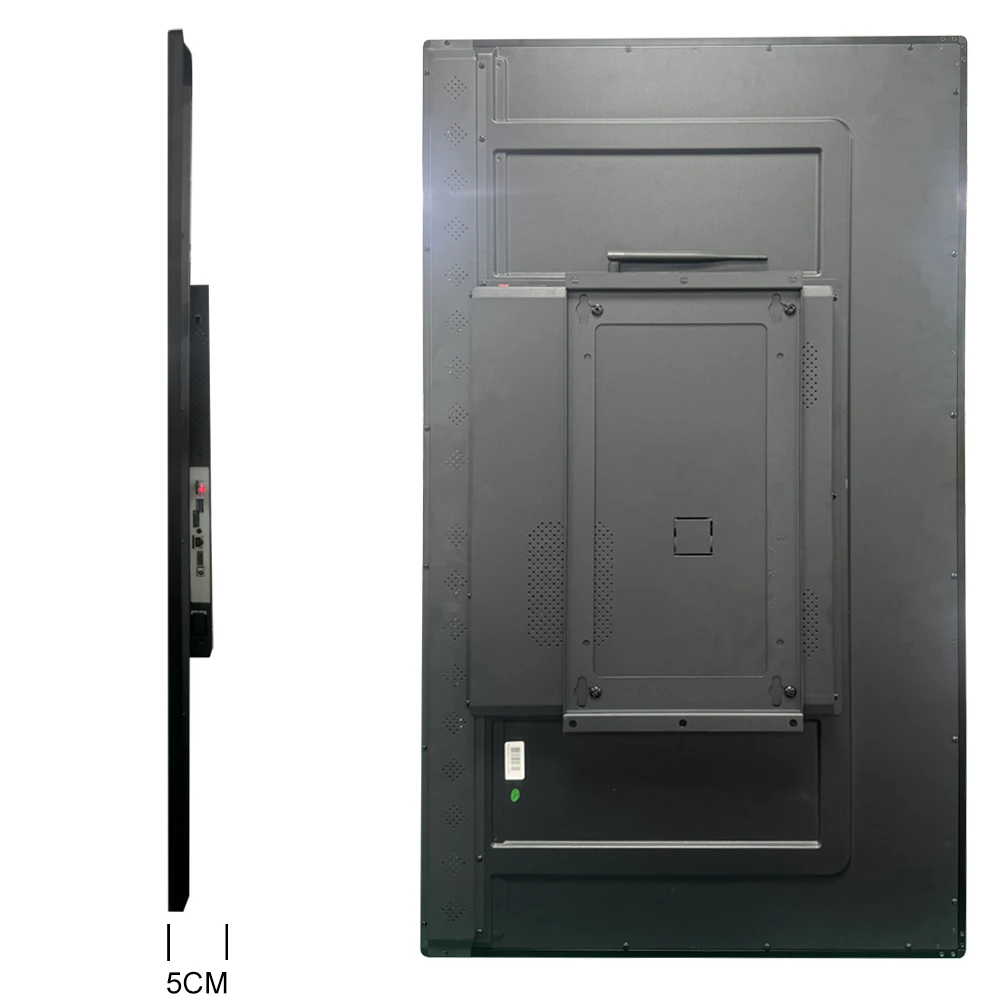 KIOSK LCD Ultra Thin High Resolution Wifi Wall Mounted Touchscreen Commercial LCD Advertising Display Menu Board Manufacturer