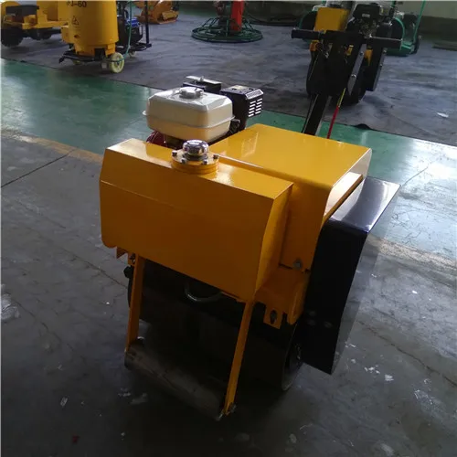 Walk behind double Drum Vibratory Road Roller mini compactor from China rollers