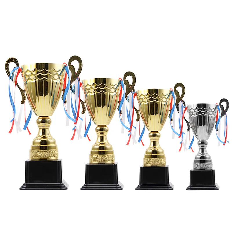 2023 Hot selling custom high quality large metal sublimation trophy cup no cover