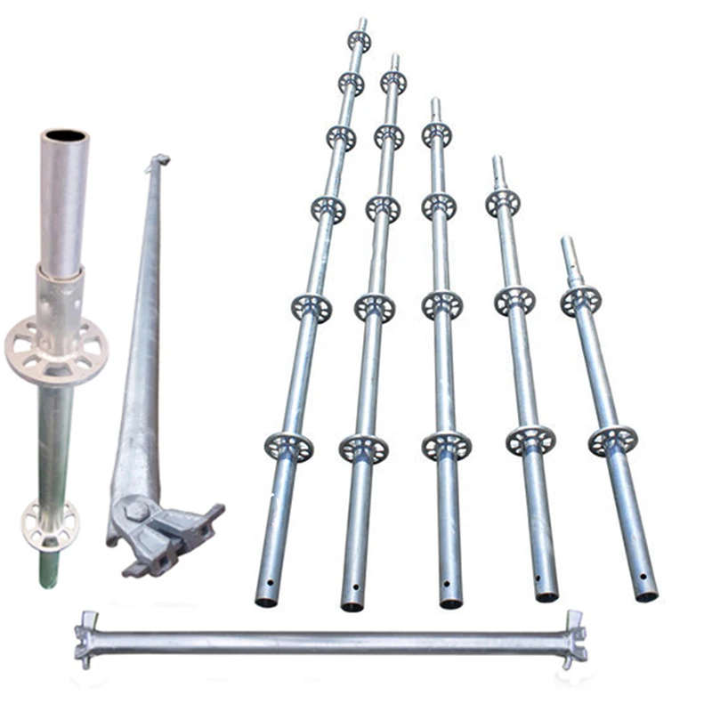 Building Material Construction Ring Lock Iron Layher Scaffolding Price List