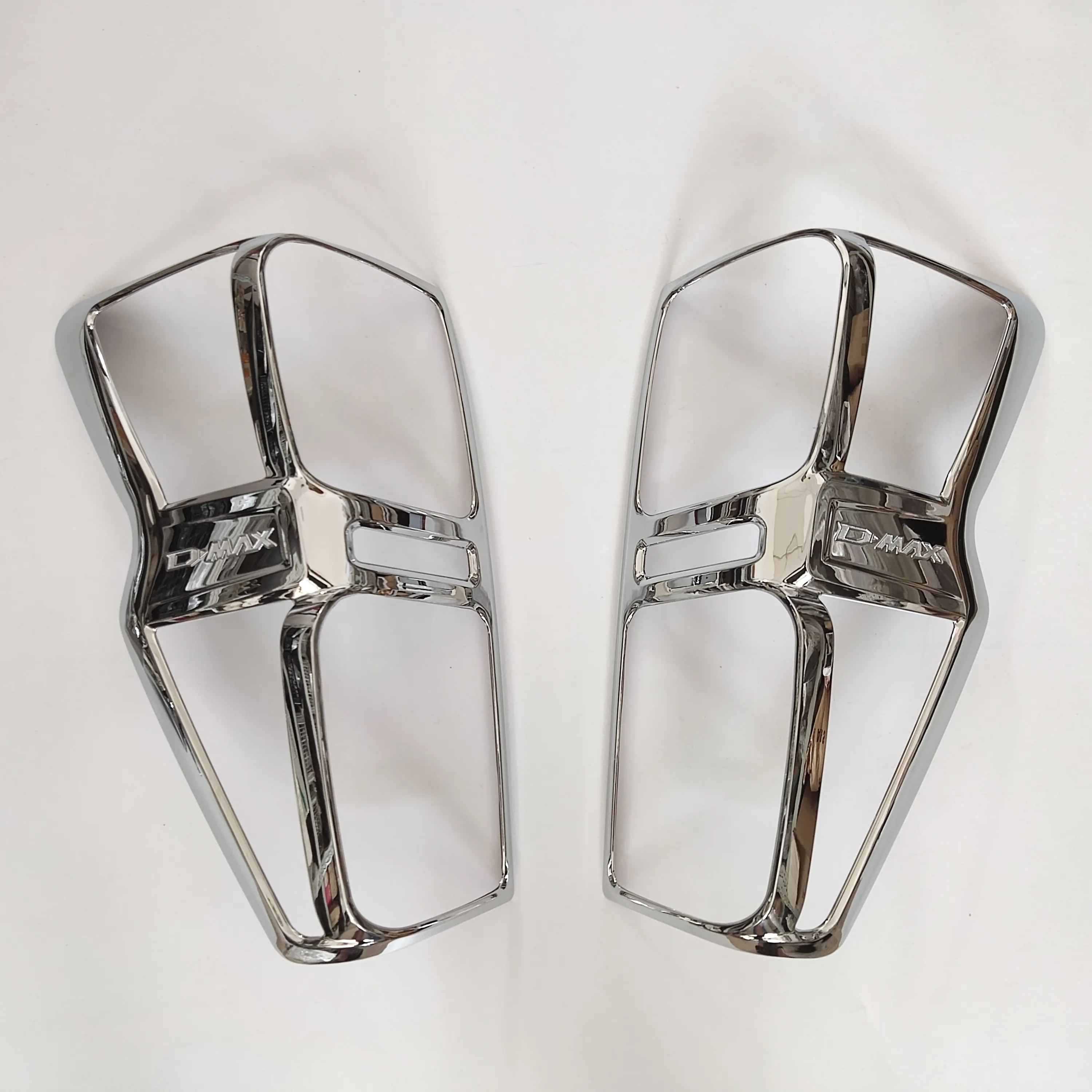 4x4 Pickup Truck Accessories Black Chrome Door Handle Light Cover Full Set Body Kits for Isuzu Dmax