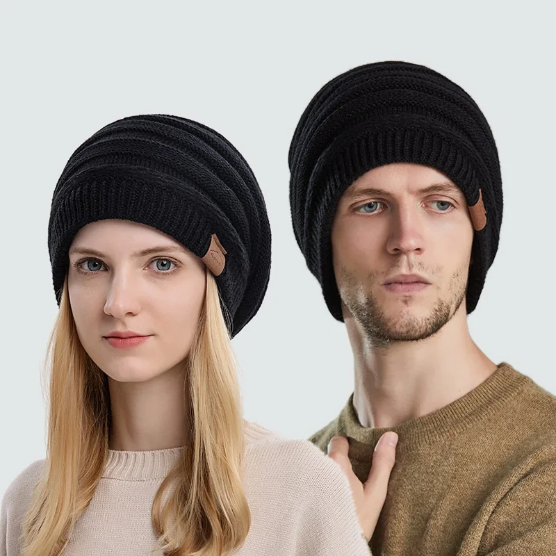Custom Winter Hats Cable Knit Beanie Soft Womens Beanies Thick Winter Hat