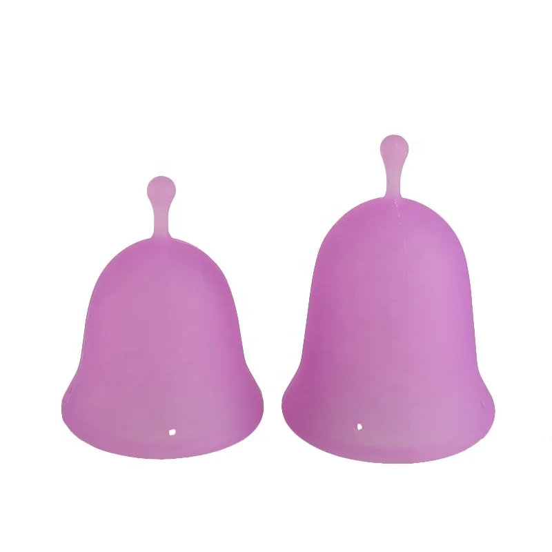 Valve Packaging Medical Grade Lady Period Cup, Silicone Menstrual Cup
