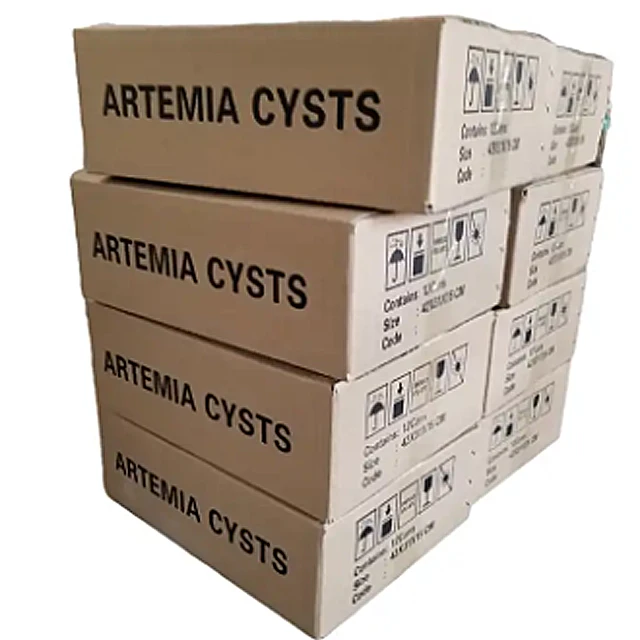 Online Wholesale Fish Feed artemia cysts brine shrimp eggs Trout Fish California perch fry dorado discus Food