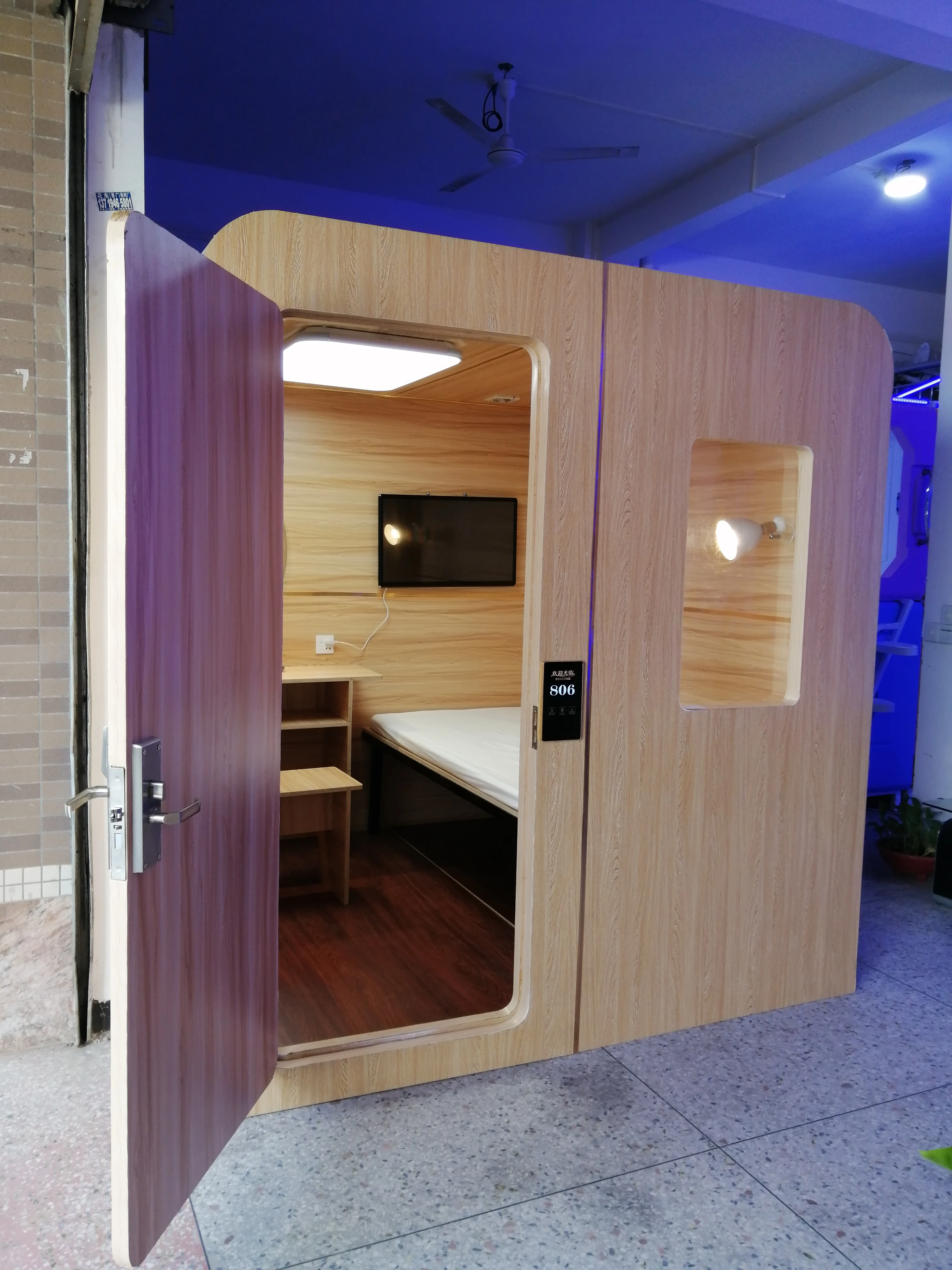 
WIMI Wooden Hostel Min Capsule Hotel Capsule Hotel Bedroom Sets Bunk Beds Sleeping Box 