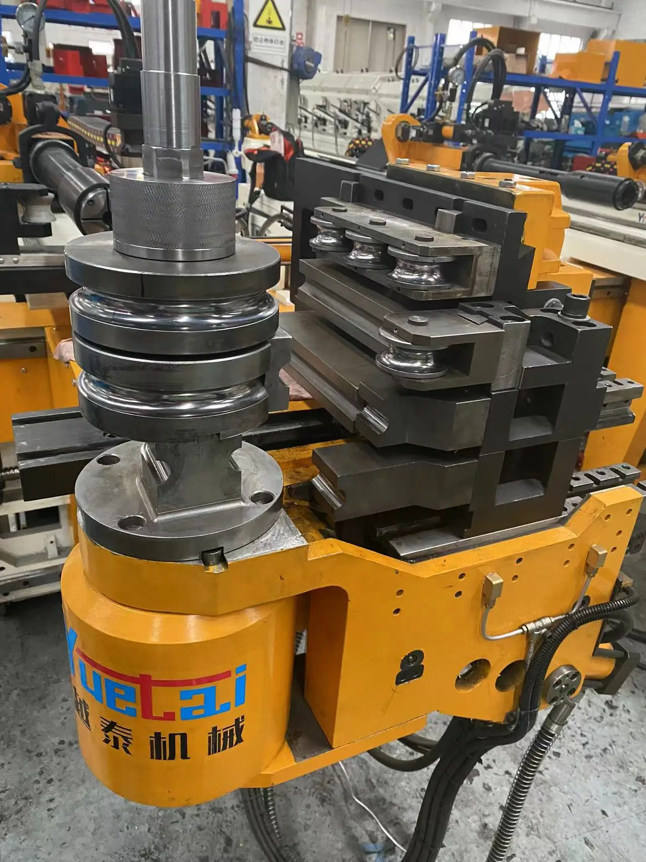 38 50 CNC Automated Steel Aluminum Copper Pipe and Tube Bending Machine for Furniture Exhaust Yacht