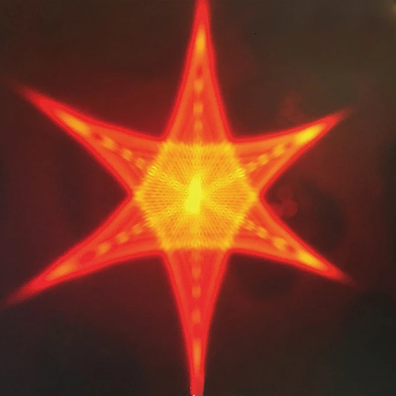 Nine-headed Bird Optical Film  Hexagonal Star Film 3D Light Effect  Light Film