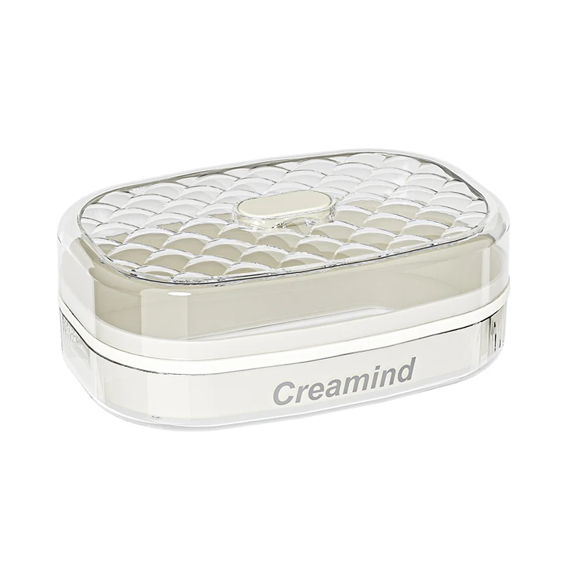 Hot Sale Waterproof Bathroom Travel Plastic Soap Container Box with Lid