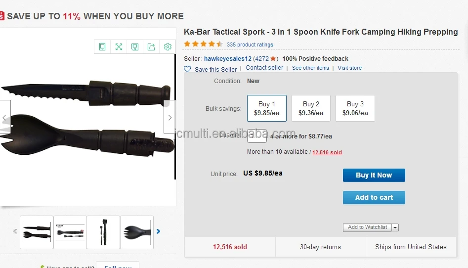 ka-bar newest  Blades Emergency plastic knife with Whistle