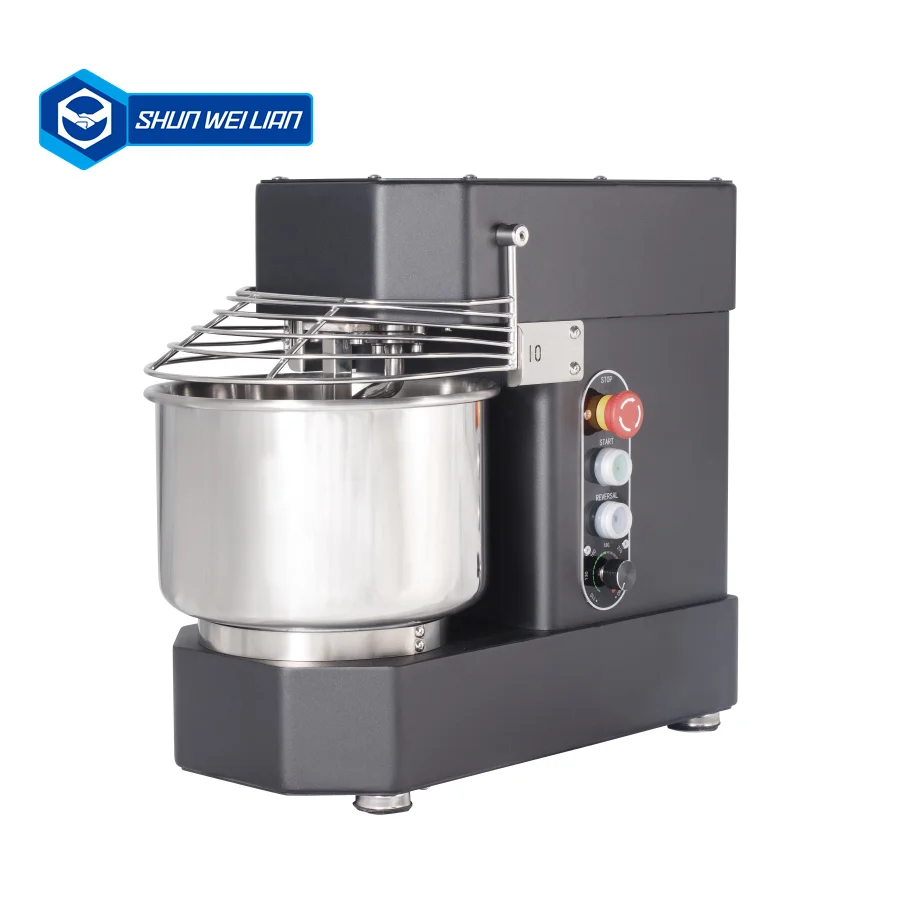 10L 4kgs flour Spiral Dough Mixer Bakery Equipment Bread Pizza Cake Mixer Bakery Machine Spiral Mixer