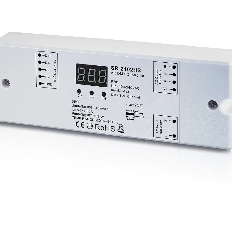 Sunricher Patent AC DMX Controller SR-2102HS