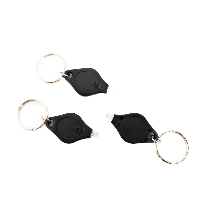 LED Keychain Fluorescent Money Inspection Portable Bulk Keychain LED Mini Flashlight
