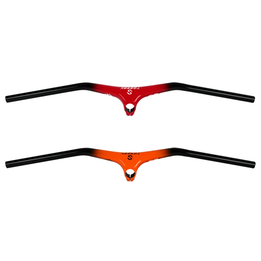 Original Production TSL180 Toseek 28.6 Stem 780mm Mountain Bike Bicycle Handlebar Carbon Integrated Handlebar Bike Accessories