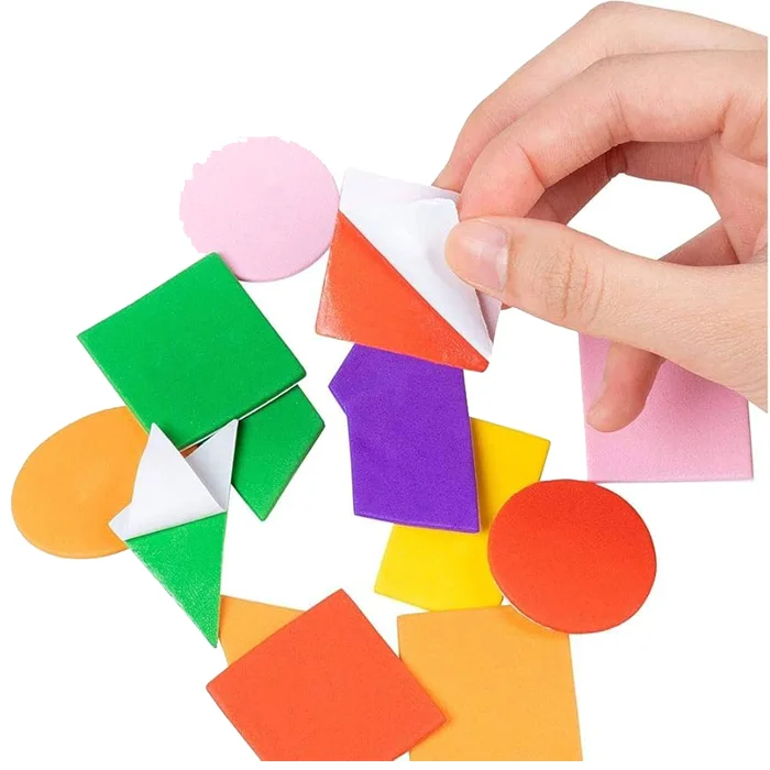 OEM/ODM Die Cutting Adhesive Backed Thickness 1mm/2mm/3mm/5mm/10mm  rubber/NBR/EPDM/PU colorful eva foam rubber sheet