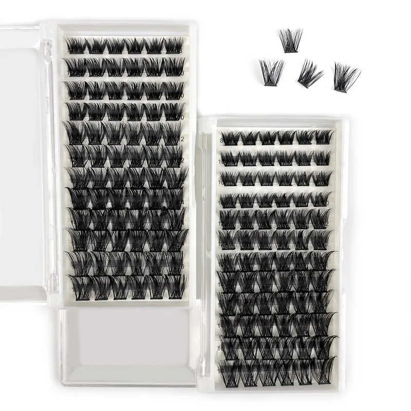 2022 New Arrival Pre-cut Lash Extensions DIY Cluster Faux Mink Eyelashes Segment lashes
