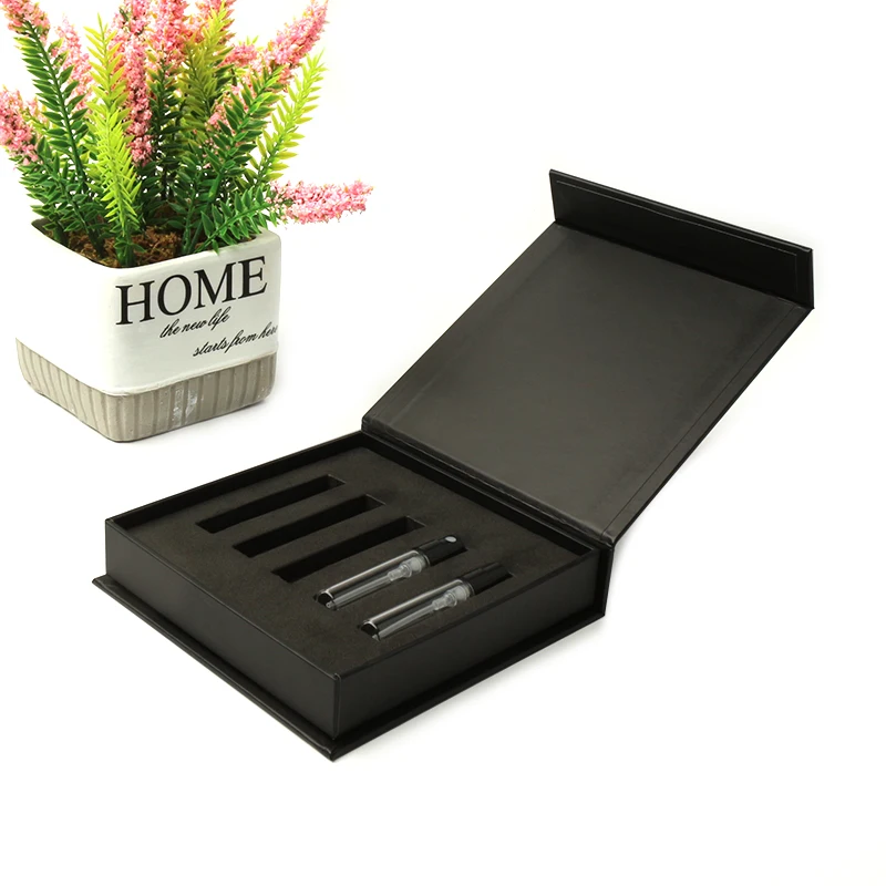 Wholesale Custom Caja De Embalaje Parfum Perfume Packing Magnetic Closure Box Gift Boxes With Inserts