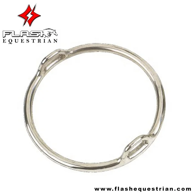 High Quality Custom Brass Straight Bar Chiffney Bit Stainless Steel Western Dutch Gag Bit German Sier Bits for Horse Products