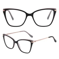 Fashion Cheap Ready double plating stainless steel optical frame