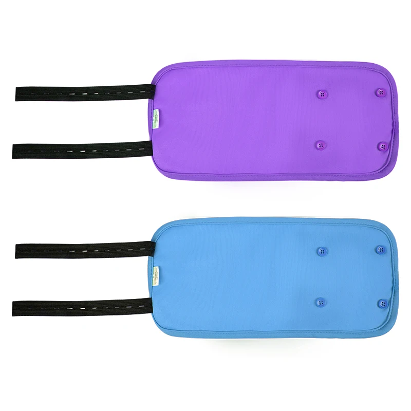 Adjustable Reusable Cotton Castor Oil Pack Castor Oil Packs for Liver Detox 7 Pieces Castor Oil Pack With Flannel Cloth