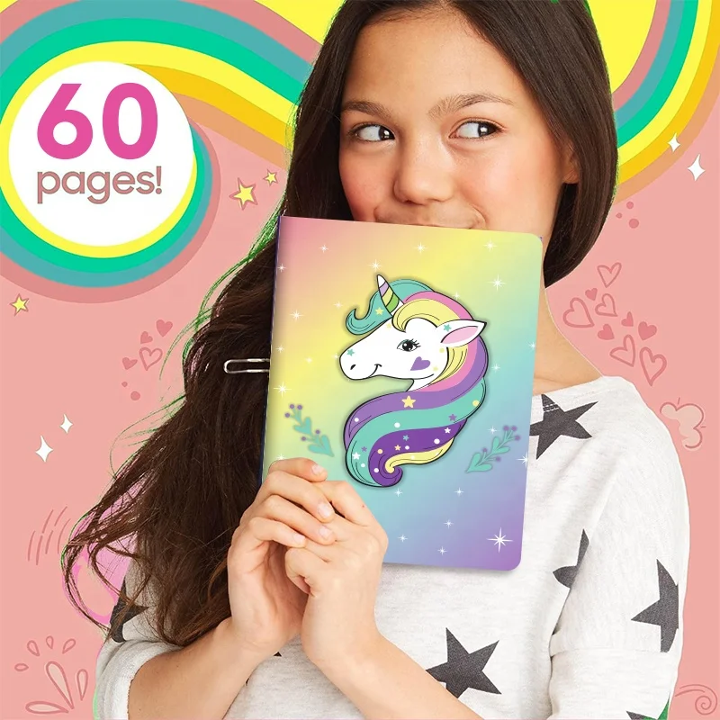 2024 Custom Design 3D Sprinkle Squeeze Book Kids Dreamers Become Doers Journaling Set