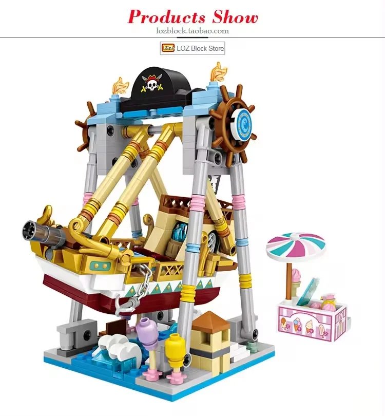 Детская игра Обучающие строительные игрушки diy блоки loz