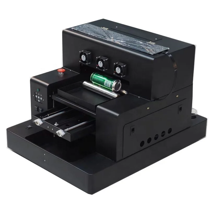 A3 UV Printer Small Flatbed Printer For Bottles Phone Case Printing Machine Supplier