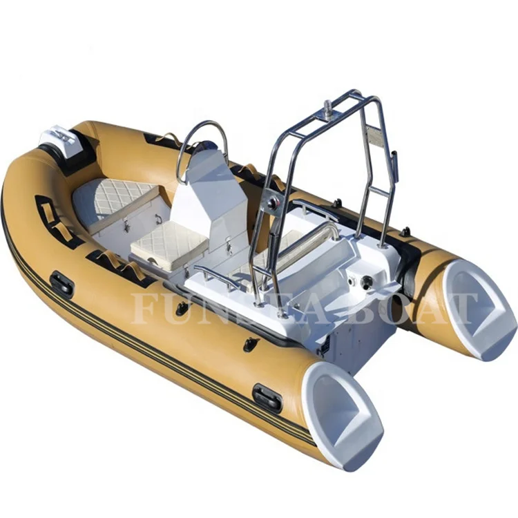 12ft 3.6m 360 made in china pvc or hypalon air tube fiberglass  aluminum bottom hull small inflatable RIB boat