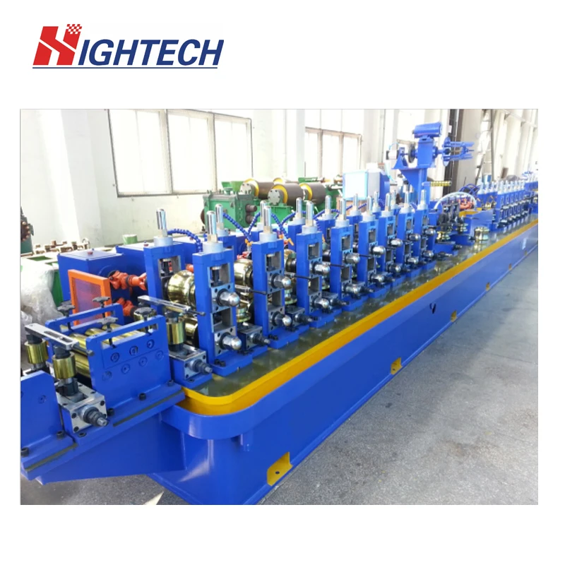 Automated ERW Carbon Steel Pipe and Tube Straight Seam Welded Tube Mill Machine