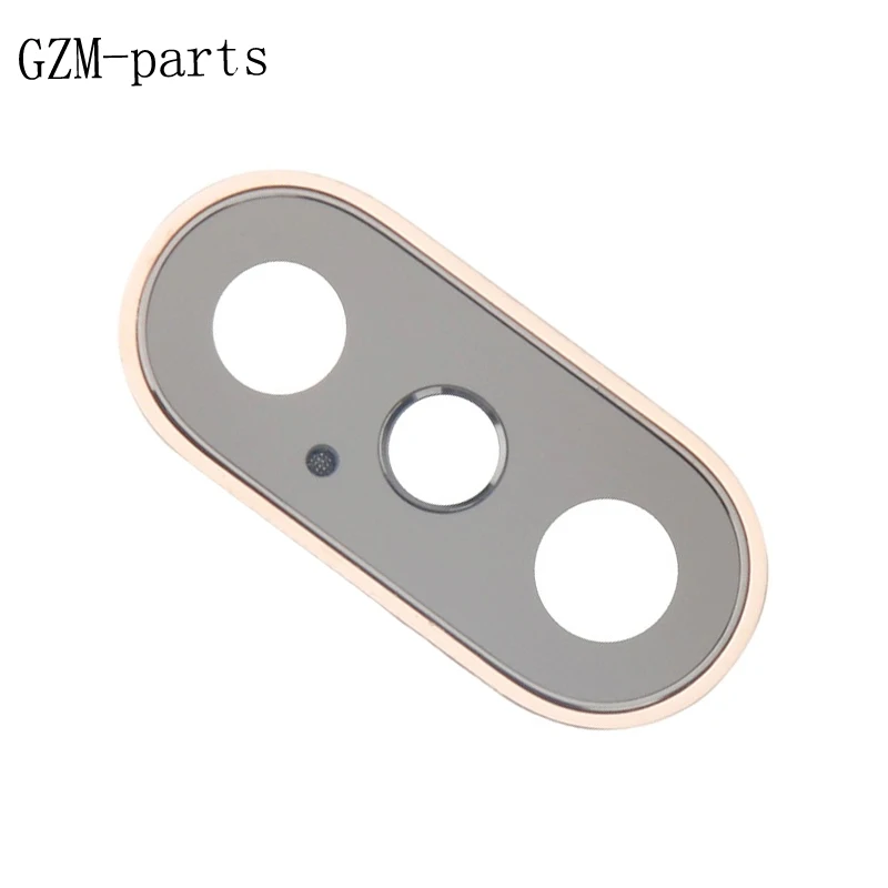 GZM-parts Back Rear Camera Glass Frame Lens Cover For iPhone Xs Max Mobile Camera Holder Phone Spare Parts
