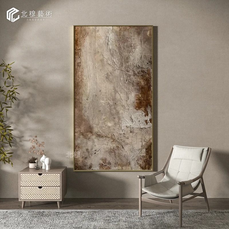 Interior Design Home Decor Hand Made 3d Modern Textured Canvas Painting Mixed Media Artwork Decorative Wall Art