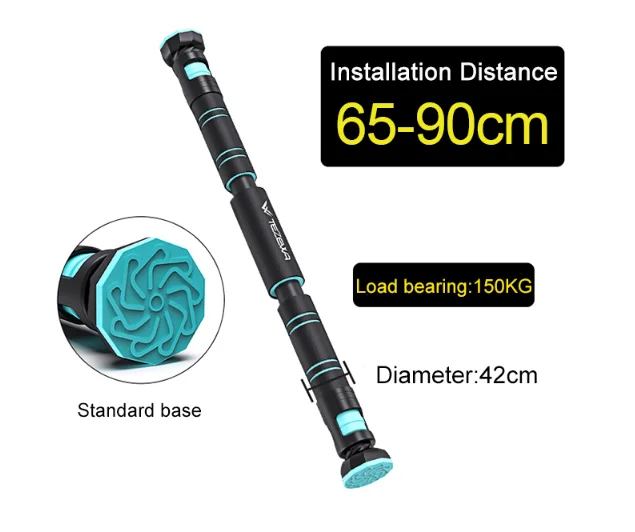 Custom exercise equipment wall mount indoor home gym door horizontal bar horizontal pull up bar