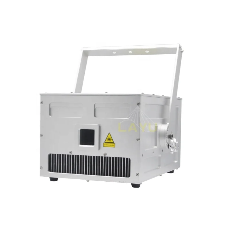 LAYU Professional IP65 Waterproof RGB Animation FB4 15W Laser Light for Outdoor Stage Event Show