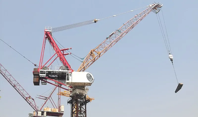  Professional Manufacture Excellent Lifting Performance Construction Small Jib Luffing Tower