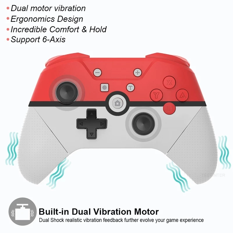  Лидер продаж беспроводной контроллер SP5246 для Switch Pro джойстик с NFC и 3D джойстиками геймпад xbox