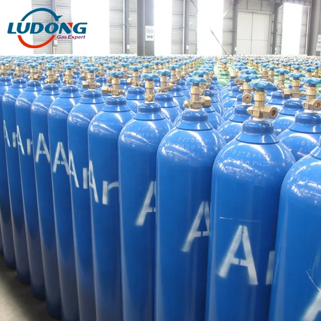 Наполнение газовым аргоном в цилиндре 40 л/6