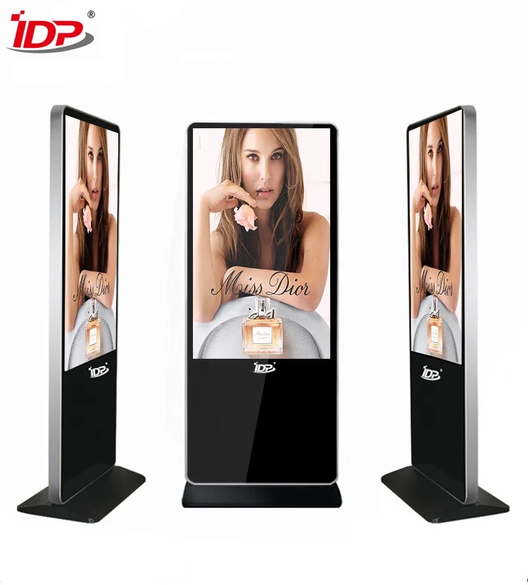 Floor Stand Led Backlight Screen Advertising Board Media Player LCD Digital Signage
