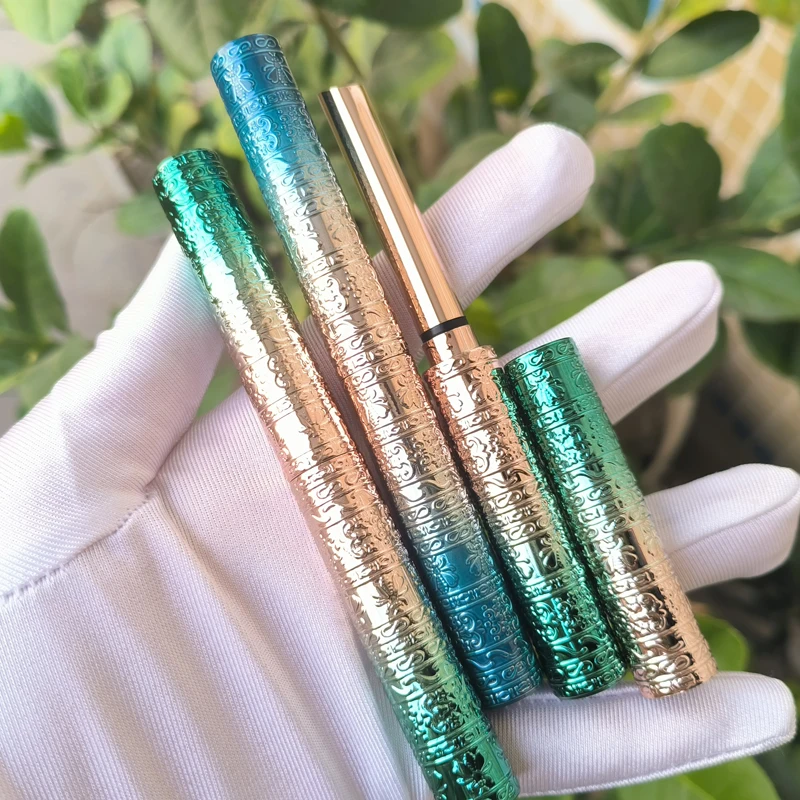 KH130 gradient UV green high-grade luxury Wholesale lipstick tubes containers custom empty oem cigarette tube