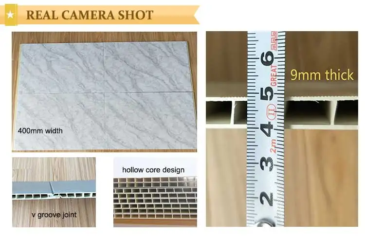 
Quick installed multifunction waterproof decorative wall covering boards for interior room 